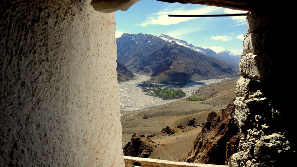 Spiti Valley Tour - View From Dhankar Monastery - Junoon Adventure
