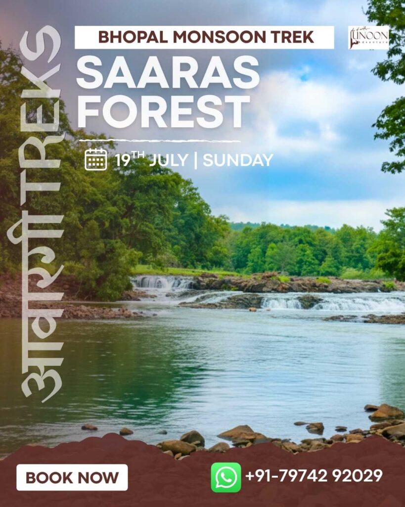 Awaargi Monsoon Trek in Bhopal - Saras Forest - Junoon Adventure